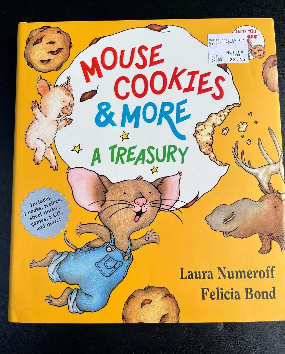 Mouse Cookies & More - Hardcover Book with CD